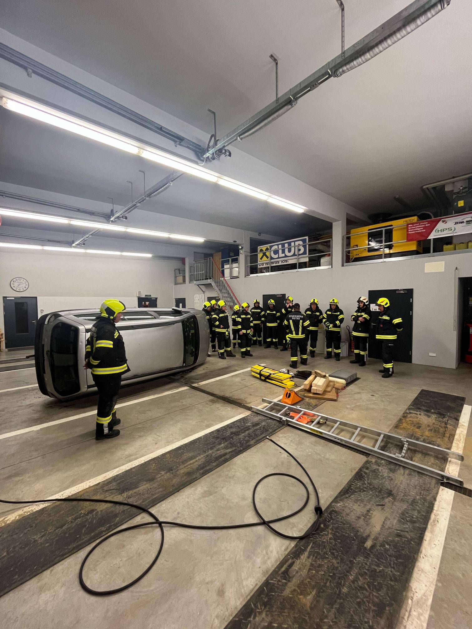 Übung im März mit der FF Gutau